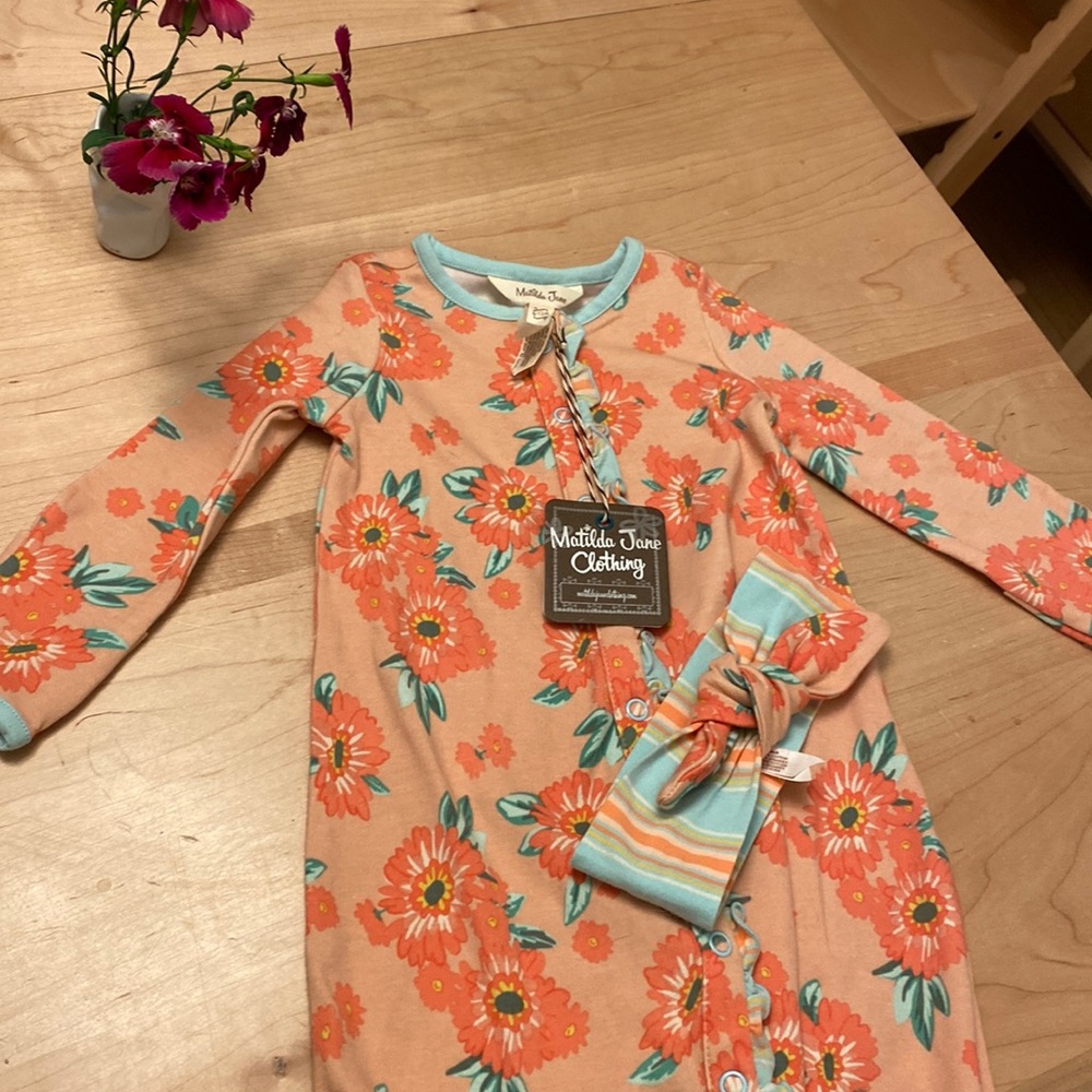 Baby gown Matilda Jane NWT